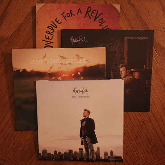 Gift Pack: 4 Albums - Don't Listen to Me / Love More. Care Less / After the Apocalypse / Overdue for a Revolution